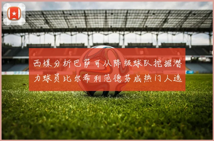 西媒分析巴萨可从降级球队挖掘潜力球员比尔希利范德芬成热门人选